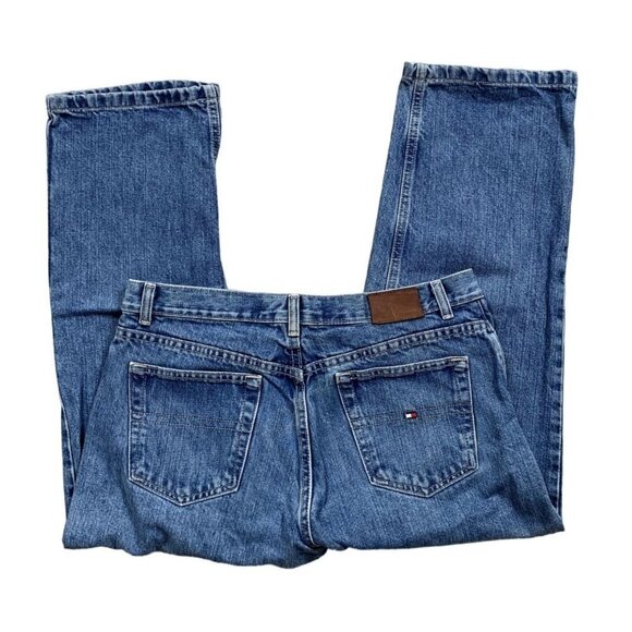 Tommy Hilfiger Y2K Loose Fit Womens Ankle Jeans Size 10 - Picture 3 of 5